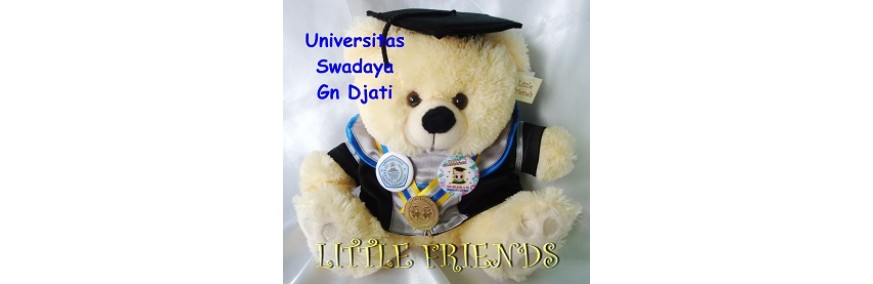 Boneka Wisuda Universitas Swadaya Gunung Djati